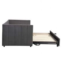 Futoner - Grå + Klädd + 90cm*200cm-3 - Visa 11