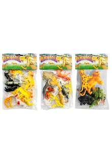 Premium Rigid Plastic Realistic Animal Kit 36 Animals - Multicolor - View 4