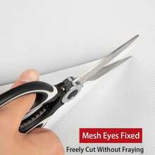 1pc White DIY Trimable High Density Invisible Mosquito Net, Home Use Anti-Insect & Anti-Bird Mesh Screen, Multi-Scene Applicable - Mosquito Screen - View 4