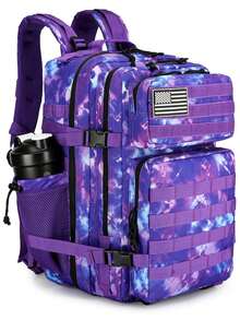 SEYATULLH Large Capacity Outdoor Camping Hiking Backpack, Multi-Functional Sports Travel Bag - Multicolor - View 19
