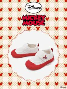 Authorized Collaboration With Mickey Mouse | A Pair Of Disney Children's Sneakers, Suitable For Daily, Festival, Sports, And Outdoor Wear. It Fits The Foot Comfortably, Is Anti-Slip, Wear-Resistant, And Breathable (Boys' Sneakers, Boys' Board Shoes, Children's Sneakers, Girls' Sneakers, Girls' Board Shoes) - Red - View 2