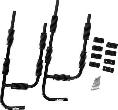 Pelican Sport - Wall Rack Kayak PS1902-00 And Wall Rack SUP PS1903-00 (Up To 150 Lbs_68kg) | Compact Folding Design