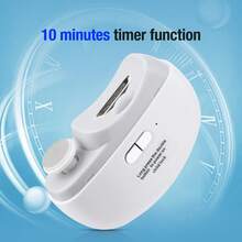 Hailicare 智能自动电动指甲钳多功能指甲磨刀器，适用于成人，可修剪指甲、抛光指甲，USB充电，电池容量：400mAh - 彩色 - 查看 7