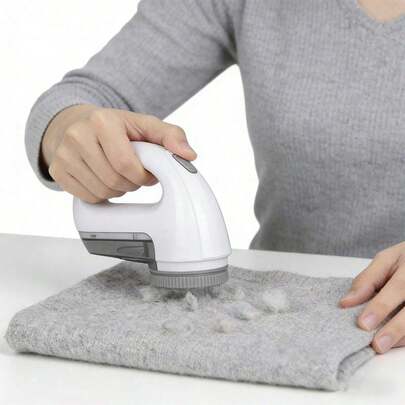 Electric Lint Remover, Battery Operated Fabric Shaver, Clothes Fuzz Pill Trimmer (Batteries Not Included)