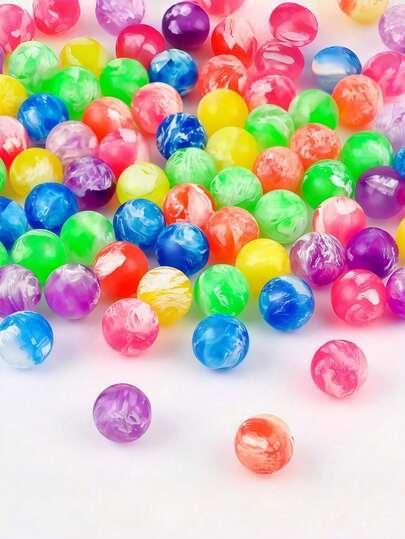 10pcs/Pack Mini Colorful Bouncy Balls, Suitable For Party Favors, Birthday Gifts, Christmas Gifts, Christmas Stocking Stuffers, Classroom Treasure Box, Gift Bag Fillers, Easter Eggs, Outdoor Toys, Wholesale Gifts, Easter, Carnival, Thanksgiving Gifts (Random Colors)