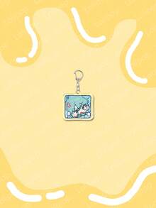 1 chiếc móc khóa hình người ngoài hành tinh hoạt hình dễ thương bằng acrylic, dùng để trang trí ba lô/phụ kiện túi xách/móc ví/quà tặng cho bạn bè. - Nhiều màu - Xem 14