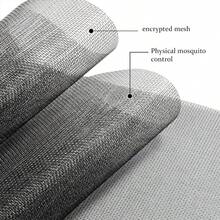 1pc Black DIY Trimable Anti-Mosquito Mesh Net, High Density Invisible Fly Proof Window Screen, Multi-Scene Applicable Anti-Insect & Bird Net - Mosquito Screen - View 6