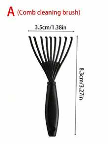 1pc Silicone Scalp Massage Brush, Hair Washing Brush, Bathing & Hair Styling Tool, Travel Essential, Women Hair Accessory - Multicolor - View 13