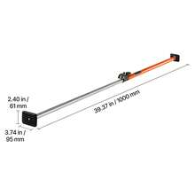 Cargo Bar, Ratcheting Cargo Bar Adjustable From 1016mm To 1854mm, Heavy-Duty Steel Cargos Stabilizer With Non-Slip Foot Pads, Telescoping Load Lock Bars For SUVs, Sedans - 1 Pc - View 10