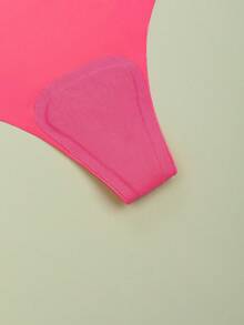 MLeyhoice 3pcs/Pack Women's Seamless Solid Color Panties, Mixed Colors, Anti-Exposure Medium Coverage, Suitable For Yoga And Daily Wear, Comfortable - Multicolor - View 9