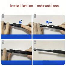 13-Inch Rear Wiper Blade, Compatible With Volkswagen 2017-2023 Windshield Wiper. - A - View 3