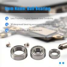 20Pcs Ball Bearing Kit For TT01 TT-01 TT01D TT01E TT01R DF02 1/10 RC Car Upgrade Parts - A - View 7