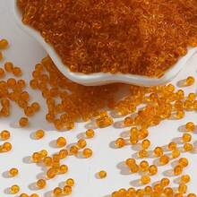 4毫米 - 300颗透明玻璃米珠，小工艺珠，迷你珠，米珠，小隔珠，散珠，手工小玻璃珠，适用于珠宝制作和DIY工艺品 - 4mm-300pcs - 查看 16