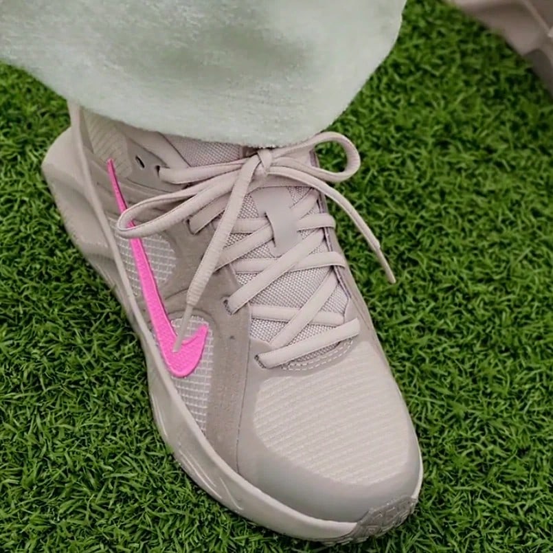 Zapatillas METRO TEK para jóvenes - Beige/Rosa - Ver 1