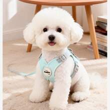 1件装 X型宠物牵引胸背带，反光防逃脱设计，适合小型/中型犬猫，宠物遛狗用品 - 彩色 - 查看 8