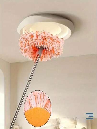 1个/2个/3个装旋转拖把替换头 - 干湿两用清洁头，带旋转刷，适用于地板、天花板、窗户、瓷砖、汽车、玻璃、墙壁、厨房、浴室、户外等各种表面 - 兼容大多数拖把 - 适用于家庭、办公室、商业场所 - 完美清洁