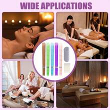 Ear Candles, 10 Pcs Natural Beeswax Ear Candles Kit, Honeycomb Beeswax Ear Candles, Cylindrical Scented Hollow Conical Candles, Used For Cleaning Ears - View 6