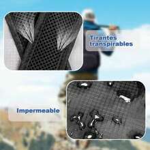 Mochila Ligera y Compacta para Viaje, Mochila Plegable 20L, Impermeable y Ligero Mochila Impermeable, Mini Mochila, Adecuado para Viajes, Deportes al Aire Libre, Camping, Mochilero - ColorA - Ver 4