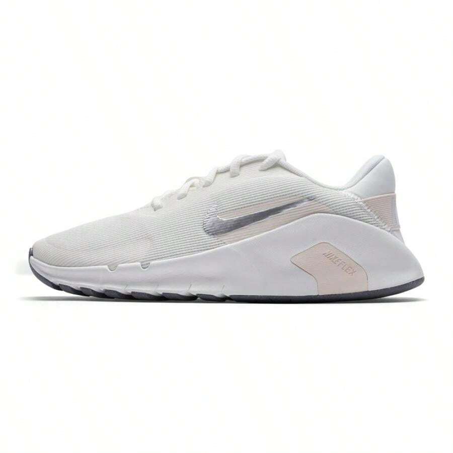 Women's Nike Flex Train HV9981-120 Comfortable Casual Outdoor Sports Shoes, Spring 2026 - Sail White/white/pink/nib Black - View 1
