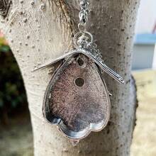 Unique Retro Boho Hollow Birdhouse Pendant Necklace For Women Beautiful Silvery Chain Necklace Jewelry Birthday Anniversary Gifts - Silver - View 6