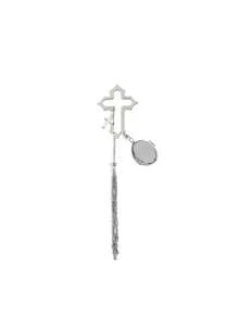 Bộ đựng son bóng hình thánh giá Gothic (Hộp đựng son bóng + Gương), Phụ kiện mỹ phẩm trang trí bằng lưới kim loại, Đa năng dùng làm hộp đựng son bóng, gương trang điểm du lịch, Lý tưởng để đựng son bóng, Phù hợp cho những người yêu thích phong cách Gothic, những người đam mê thẩm mỹ tối màu, phụ nữ, người yêu thích trang điểm, người tặng quà, Hoàn hảo cho việc trang điểm lại hàng ngày, các sự kiện theo chủ đề Gothic, tiệc tùng, bộ dụng cụ làm đẹp du lịch. - Nhiều màu - Xem 14