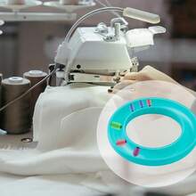Sewing Machine Thread Spool Holder, DIY Cute Round Rubber Storage Organizer Tool, Suitable For Metal And Plastic Sewing Machines, Embroidery Machines Thread Spool Silicone Storage Ring - Multicolor - View 6