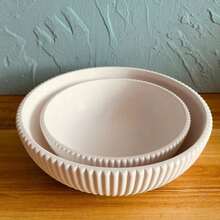 条纹硅胶模具 DIY 石膏水泥烛台水晶环氧树脂托盘 - 矽膠模具 - 查看 6