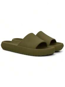Women's Cloud Slide – Lightweight, Soft, And Stylish - 軍綠色 - 查看 1
