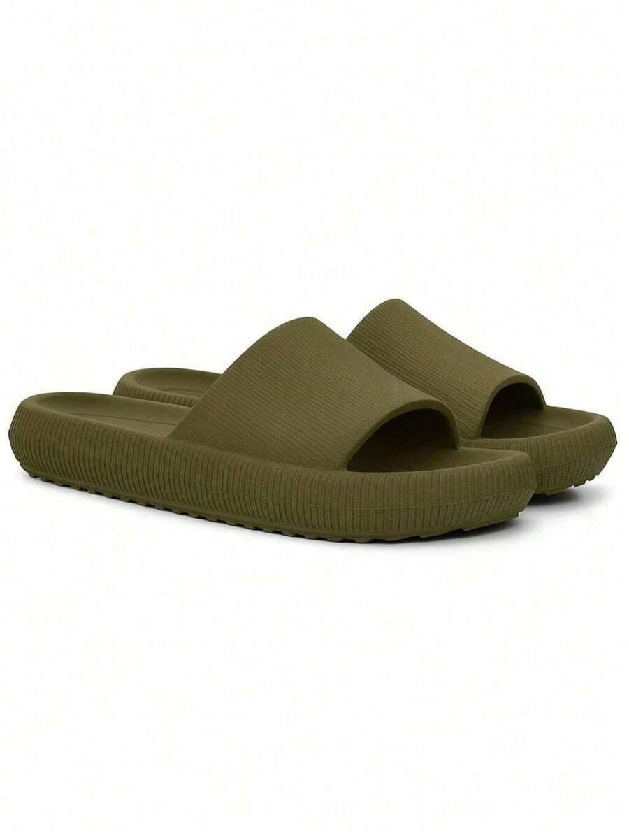 Women's Cloud Slide – Lightweight, Soft, And Stylish - 軍綠色 - 查看 1