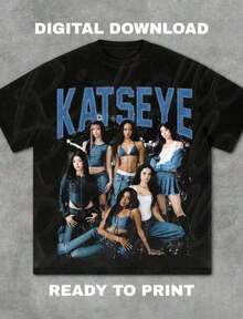 Valentine Outfits For Women2026Summer Casual Pure Cotton Men's T-Shirt Katseye Beautiful Chaos Tracklist Shirt, Katseye Kpop Shirt, Katseye Gnarly Shirt, Gabriela Shirt,Short Sleeved Single-Sided Printed T-Shirt,Pullover Style Shirtbad Bunny Shirt Valentines Day Outfit - Đen 1 - Xem 7