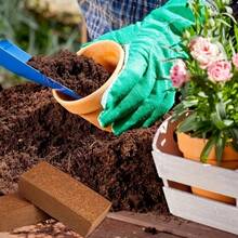Premium Coconut Fiber Bricks, Plant-Specific Coconut Coir, Low PH And Low EC Value Coconut Fiber Substrate, Suitable For Indoor And Outdoor Gardening And Potted Plant Soil Preparation. - 2 cái - Xem 4