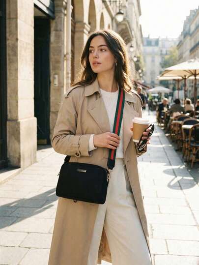 Gucci 1个复古都市风化妆包，优雅复古化妆品收纳袋，适合日常使用和旅行，是理想的礼物之选。