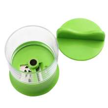 Spiral Multifunctional Kitchen Grater Rotary Carrot Cucumber Peeler Spiralizer, Christmas Gifts,Halloween Kitchen Tool,Manual Vegetable Cutter For Restaurants, Home Kitchens, Pasta, Salad, Food Preparation, Ergonomic Design, Sturdy Construction, Meal Preppers Easy-Clean Kitchen Tool - màu xanh lá - Xem 5