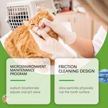 Pet Dental Finger Sleeve - Cat & Dog Teeth Cleaning Wipes, Gentle Dental Care Finger Sleeve Wipes For Cats & Dogs - View 7