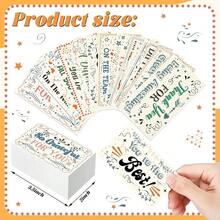Yeaqee 240 Pcs Employee Appreciation Kudos Cards Funny Blank Back Motivational Card Encouragement Thank You Note Recognition Card For Teacher College Affirmation Gift(Drawing) - Vẽ - Xem 3