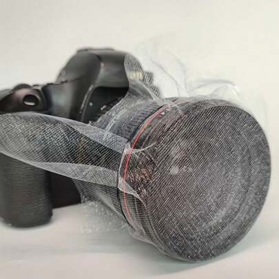 6 miếng vải organza mã hóa, vải voan trong suốt dùng để che ống kính máy ảnh.