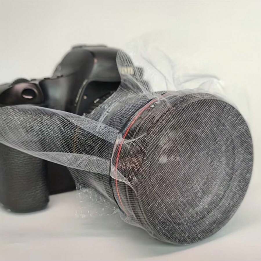 6 miếng vải organza mã hóa, vải voan trong suốt dùng để che ống kính máy ảnh. - Xem 1