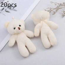 Bộ 10/20 mặt dây chuyền hình gấu nhỏ dễ thương, hình dáng gấu đáng yêu, thích hợp làm quà tặng cho Ngày Valentine, tiệc sinh nhật và nhiều dịp khác. - Nhiều màu - Xem 11