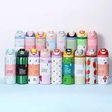 24/Oz/32 Oz Water Bottle Cup Vacuum Water Bottle Drinkware Tumbler Stainless Steel Thermal Mug Original Cold Hot Cup Owal'o - 彩色 - 查看 2