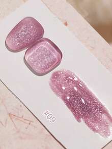 2026新款12毫升容量情人节礼物夏季梦幻美人鱼超细春季闪粉水钻云锦碎钻超细闪粉凝胶超闪亮梦幻糖果冰透明闪粉凝胶指甲油，季节星光闪粉磁性持久美白美甲 - 彩色 - 查看 13