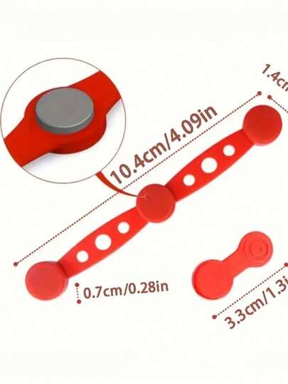 Magnet Silicone Buckle High Temperature Resistant Accessories Fixed Paper Lined Air Fryer Magnet Silicone Buckle