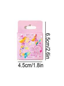 46 miếng/hộp Hình dán trang trí giấy tiêu đề hoa hồng cổ điển ngộ nghĩnh - Dùng cho sổ lưu niệm, nhãn dán, nhật ký, văn phòng phẩm, album, điện thoại, sổ tay, sổ kế hoạch - Phụ kiện trang trí hoa đẹp mắt cho sự thể hiện sáng tạo - Đồ dùng sổ lưu niệm - Hình dán ngộ nghĩnh - Kindle - Bộ - Xem 2