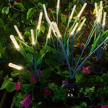 4/2/1Pack Outdoor Solar Lights - Bubble Pathway Lights, Featuring A Reed-Like Swaying Design, Solar-Powered, Suitable For Patio Decor, Walkway Decor, Garden Decor, And Holiday Decor. - Outdoor Solar Lights - View 3