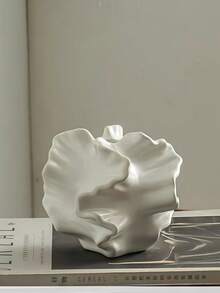 1pc Butterfly Vase French Retro Style , Niche Design, Unique Artistic Flower Vase, Homestay Living Room Craft Ornament. - Origami Vase - View 4