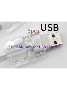 5/10个ABS树脂电缆套管：保护您的电缆免受损坏和脱落。 - 彩色 - 查看 18