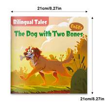 Bilingual Classic Fable "The Dog And Two Bones" – Greed & Contentment Theme, Inspirational Reading Gift - Classic Moral Tale - View 3