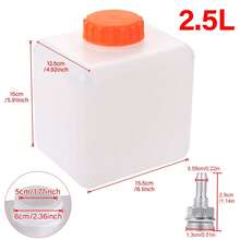 2.5L Plastic Fuel Tank, Car Home General Parking Heater, Fuel Tank With Mounting Bracket, Sealed Oil Leak-Proof Tank - 2.5L - View 3