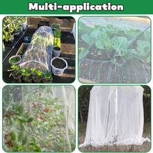 1pc White DIY Trimable High Density Invisible Mosquito Net, Home Use Anti-Insect & Anti-Bird Mesh Screen, Multi-Scene Applicable - Mosquito Screen - View 10