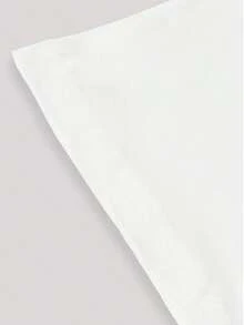 女士宽松圆领短袖T恤，休闲日常沙滩装，鸡尾酒会主题印花，简约休闲夏季上衣 - 白色 - 查看 4