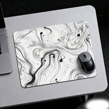 Glass Mouse Pad, Abstract Fluid Art Series, Hard Gaming Mouse Pad Suitable For PC, Smooth Control, Dominate The Game, Durable, Special Glass Surface Enhances Precision And Speed - View 3